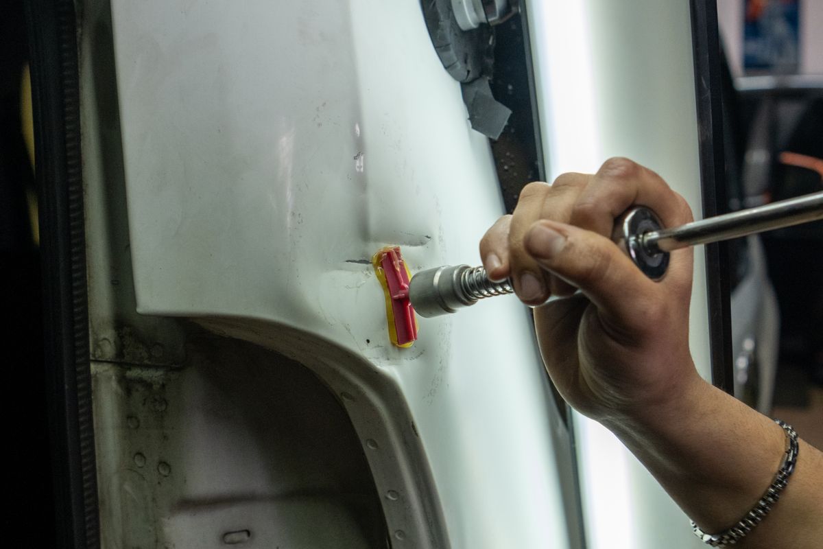 Bodywork and panel repair at GoMotive Car Services